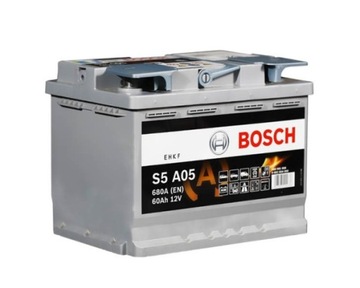 Акумулятор BOSCH AGM Start-Stop 60Ah 680a