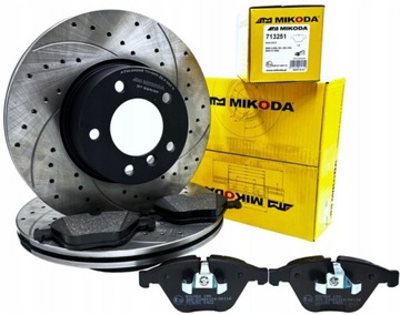 Tarcze Klocki MIKODA BMW 4 F33 F36 F32 Przód 330mm