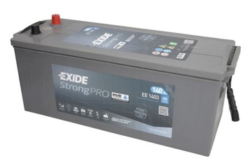 Акумулятор EXIDE 12V 140ah / 800A STRONG PRO EFB + L+