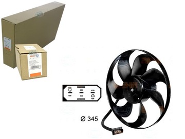Вентилятор радіатора AUDI TT 3.2 VR6 quattro (8N3)
