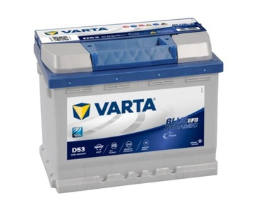 Akumulator Varta BlueD EFB 12V 60Ah 560A P+ D53