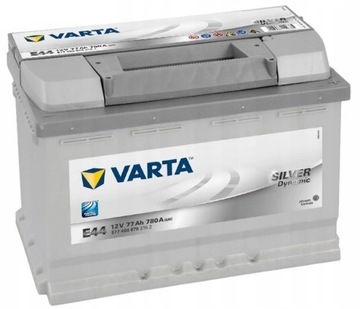 Акумуляторна батарея VARTA SILVER E44 77ah 780A
