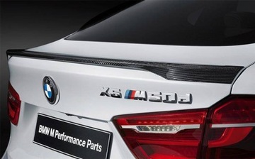 Волан спойлер для губ-BMW X6 F16 2014 + Carbon