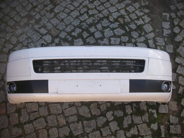 VW T5 LIFT 2010-2015 передній бампер 7E хром решітки