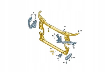 80a805594b посилення переднього ременя AUDI Q5 ASO