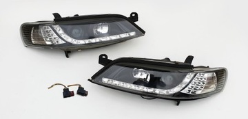 Opel Vectra B lampy przednie led daylight tuning