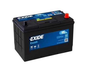 Akumulator Exide Excell 12V 95Ah 720A P+ EB954