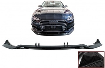 Spoilera do Audi A4 B9 8W S-Line 16-18 Carbon Look