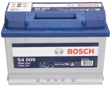 Аккумулятор 74AH 680A SILVER S4 L + Bosch новый