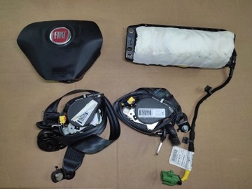 FIAT DOBLO II AIR BAG PASY KOMPLET 73549680570