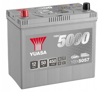 Акумулятор YUASA 50Ah 450A YBX5057