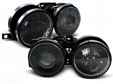 LAMPY REFLEKTORY BMW E30 82-94R DEPO BLACK KRZYŻE