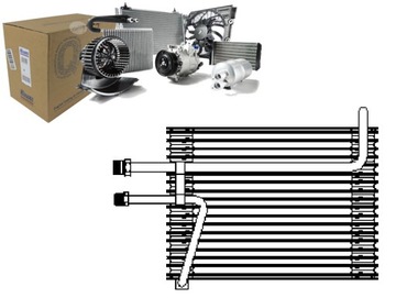 PAROWNIK KLIMATYZACJI VOLVO 960 960 II S90 V90 2.0