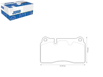 Керамические тормозные колодки AUDI A3 TT SEAT LEON L