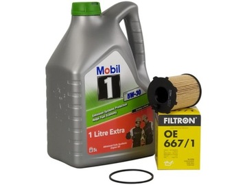 MOBIL 1 ESP 5W30 5L+FILTR OLEJU OE667/1