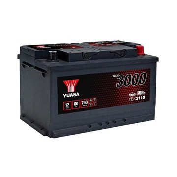 Akumulator 80 Ah YUASA YBX3000 SMF YBX3110