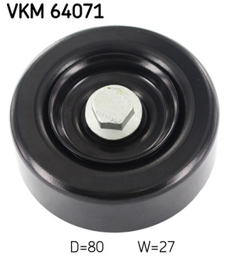 SKF направляючий ролик Micro-V vkm64071
