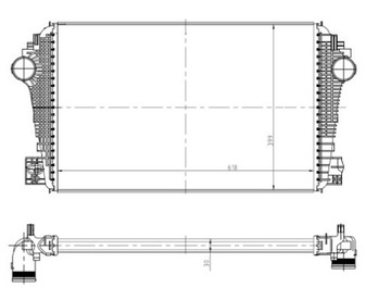 CHLODNICA INTERCOOLER