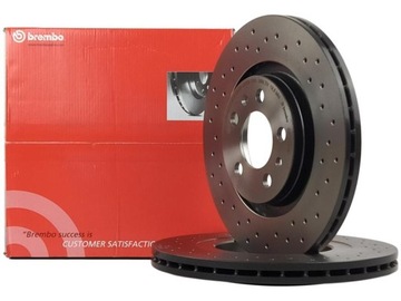 BREMBO XTRA TARCZE+KLOCKI PRZÓD AUDI A3 8L 280MM