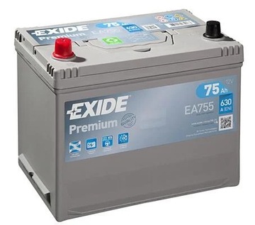 Аккумулятор Exide Premium 12V 75ah 630A (EN) L+