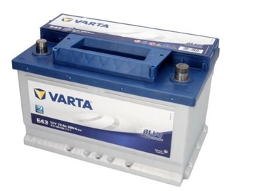 Акумуляторна батарея Varta BLUE 72AH 680a E43