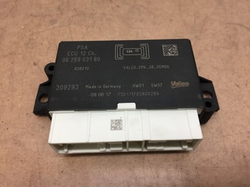 CITROEN DS7 MODUŁ STEROWNIK ECU PDC