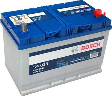 BOSCH S4 95ah 830A p + акумулятор