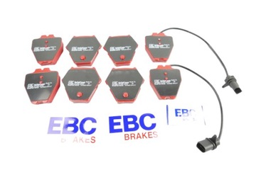 EBC колодки передні передні AUDI A6 C5 2,7 4,2 A4 S4
