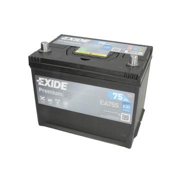 Батарея EXIDE PREMIUM 75Ah 630a L+