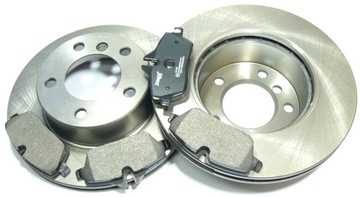 KLOCKI TARCZE 284 DO BMW E81 E87 F20 F21 F22 F23