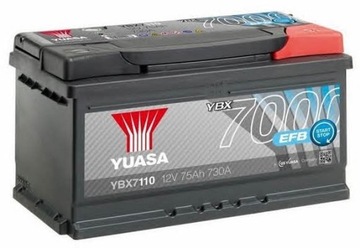 Akumulator Yuasa 12V 75AH 730A(EN) R+