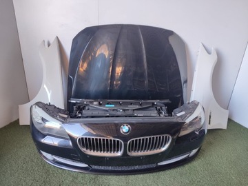 BMW 5 F10 11 Передній капот ремінь бампер лампи 12265