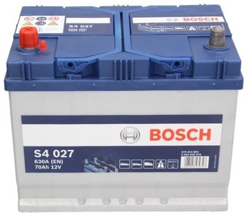 AKUMULATOR 70AH 630A SILVER S4 L+ BOSCH