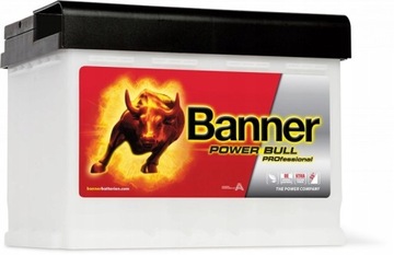 Akumulator Banner Power Bull PRO P6340 63Ah 620A