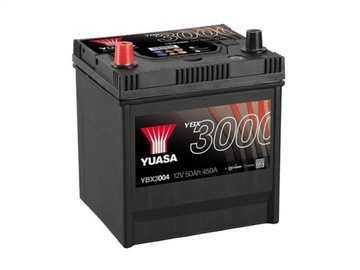 Акумулятор Yuasa YBX3000 SMF 12V 50Ah 450A (EN) L+