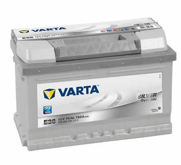 Аккумулятор Varta Silver Dynamic 12V 74ah 750A R+