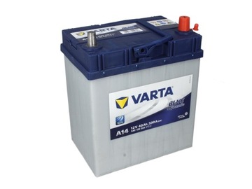 AKUMULATOR VARTA BLUE DYNAMIC A14 40AH 330A P+