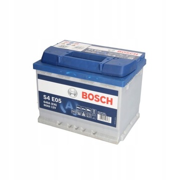 Akumulator BOSCH S4 EFB 60Ah 640A P+
