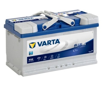 Akumulator Varta BlueD EFB 12V 80Ah 730A P+ F22