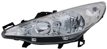 Фара лампа LE TYC H7 + H1 Peugeot 207 06-12