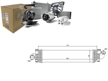 INTERCOOLER FORD C-MAX C-MAX II FOCUS C-MAX FOCUS