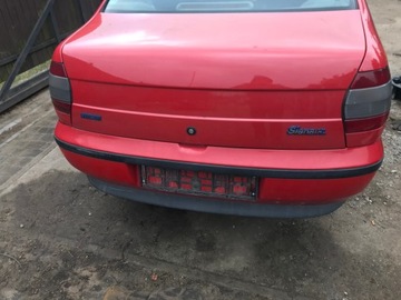 Задній люк 2000R FIAT SIENA червоний 199 / a