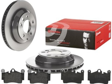 BREMBO TARCZE+KLOCKI T PORSCHE CAYENNE 9P 330MM