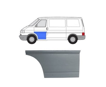 Ремонт двери VW TRANSPORTER T4 09.90 -- права