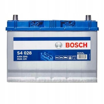 Аккумулятор BOSCH S4 95ah 830a S4 028 95ah