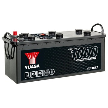 Akumulator Yuasa SHD 12V 143Ah 900A L+ YBX1612