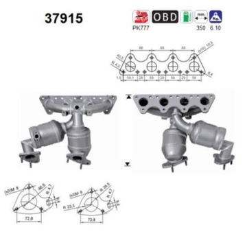 KATALIZATOR VW GOLF V PASSAT B6 TOURAN JETTA III