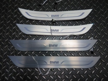 LISTWY PROGOWE NAKŁADKI PODŚWIETLANE LED BMW G11