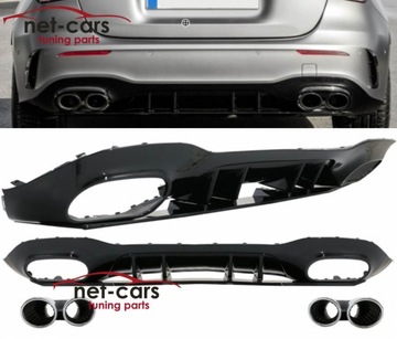 DYFUZOR SPOILER KONCOWKI MERCEDES W177 A45 35 AMG