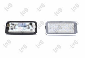 ЛАМПА TABL REJ LE + PR LED FIAT 500 08-